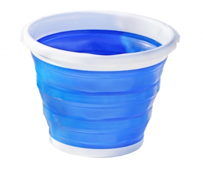 Bucket, Silicone Collapsible 10L