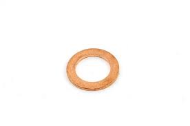 Washer, Copper 1/4" 5Pcs