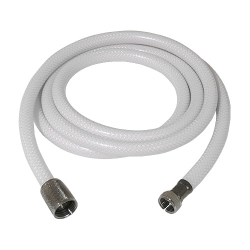 Hose, White Nylon 6' 3/8" x 1/2"