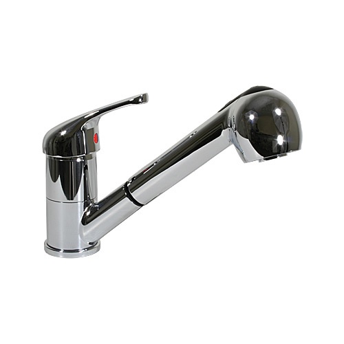 Faucet, Mixer Pull Out Swivel with 5' Hose