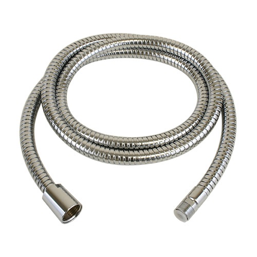 Hose, Chrome Plated Brass 5' 1/2" x 3/8"