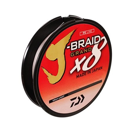 Line, J-Braid x8 20Lb 150Yd Grey Light