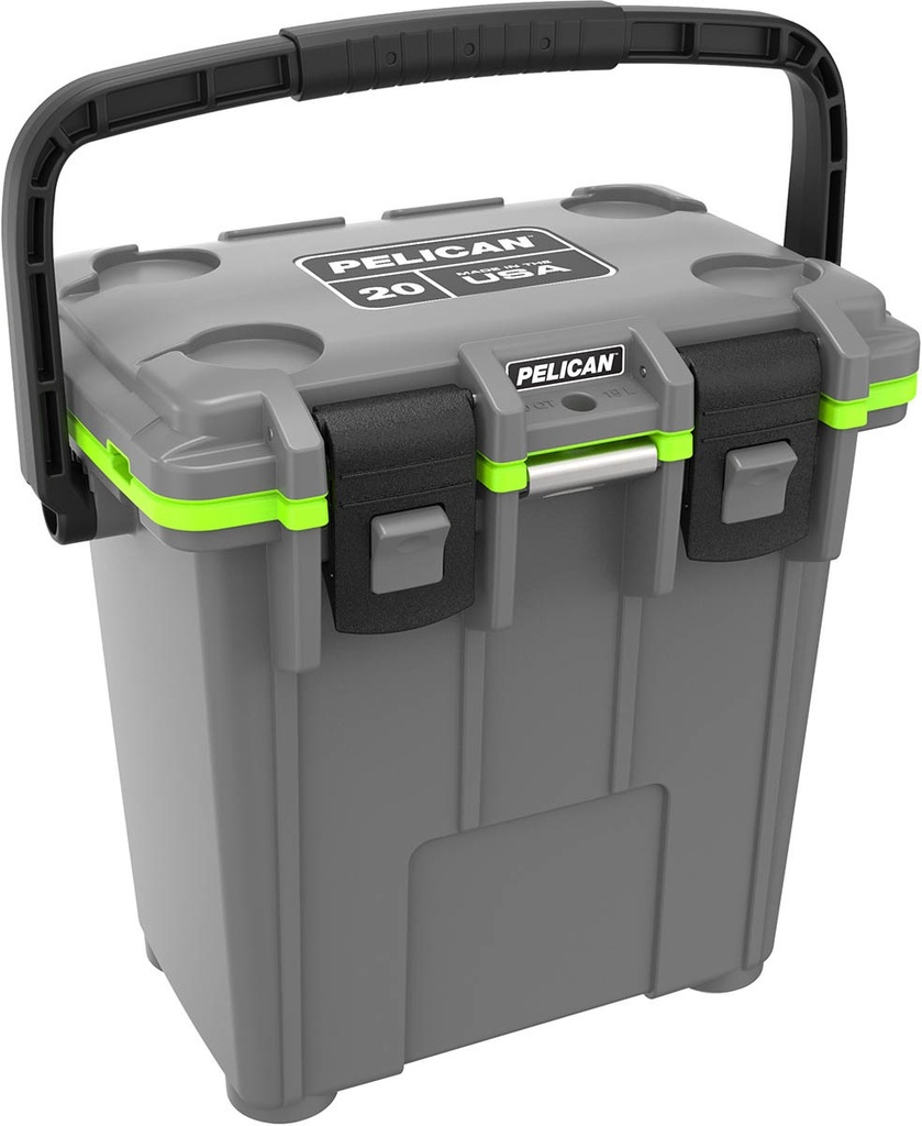 Cooler, Elite 20Qt Dark Gray/Green