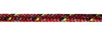 Dyneema Rope, Excel Racing 5mm Red/Grey per Foot