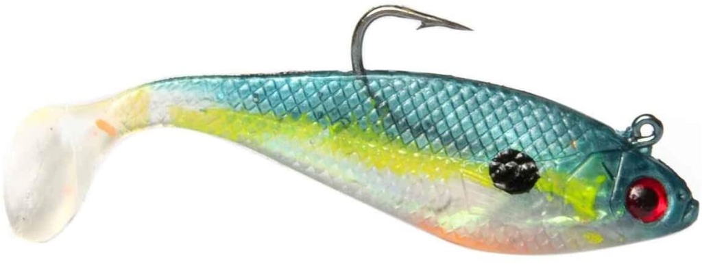 Lure, Got-Cha Rigged Shad Blue Back 3" 5Pk