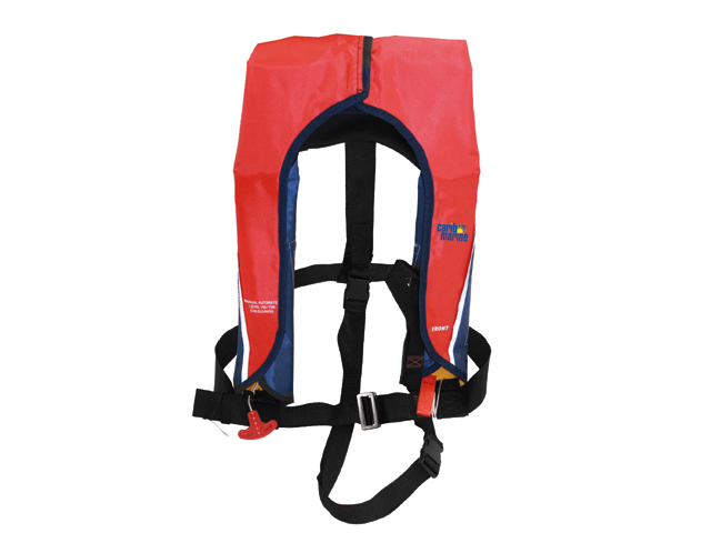 Life Jacket, Automatic Inflatable Size Universal with Harness ISO-150N