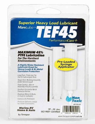 Lubricant, Marelube TEF45 6cc Syringe