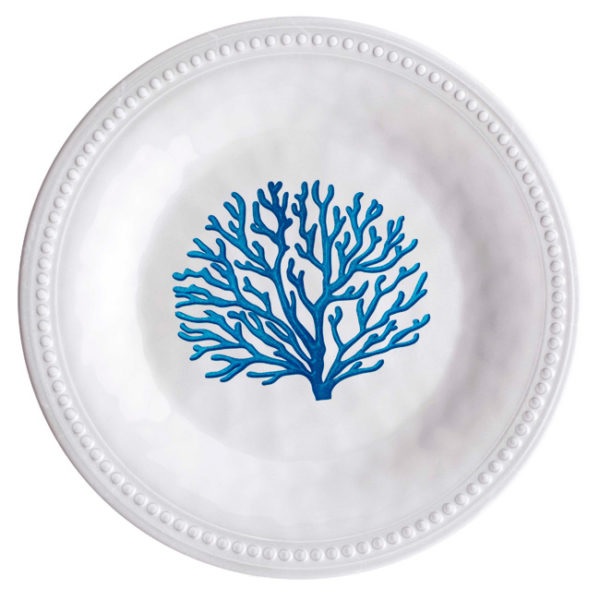 Plate, Dessert Melamine Mare Blue Each