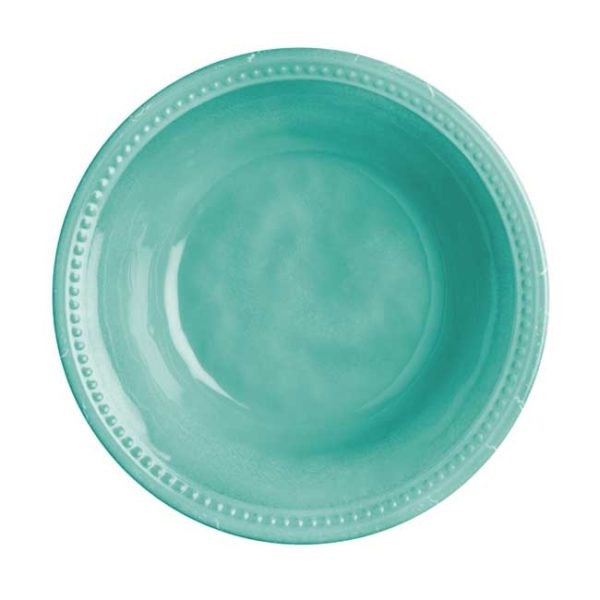 Plate Soup, Melamine Aqua each