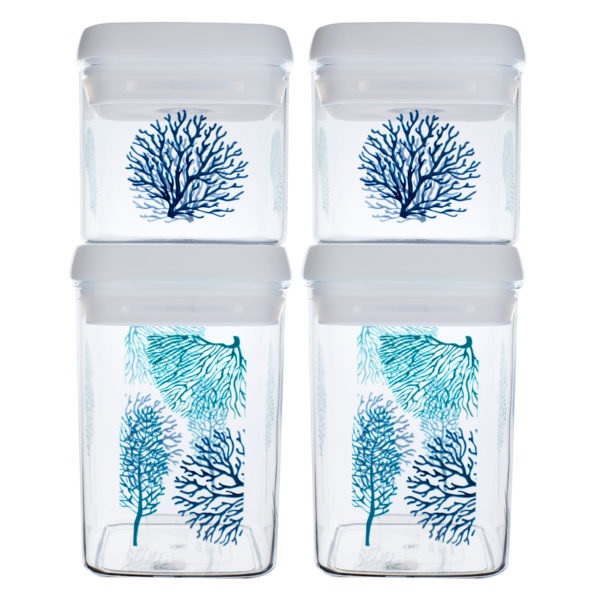 Canister Set, Mare 4Pc