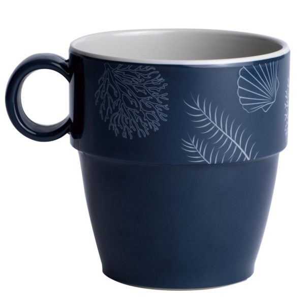 Mug, 11oz Stackable Non-Slip Melamine Each