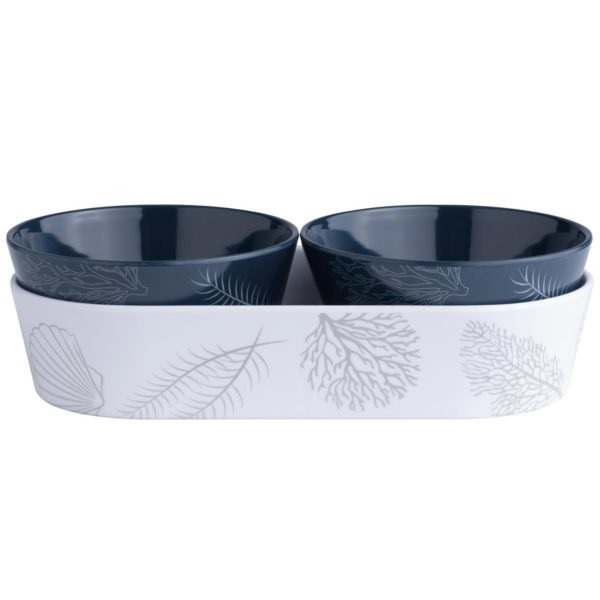 Appetizer Set, Melamine 3Pc