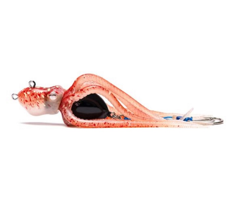 Jig, Octopus Live with Assist Hooks Grass S-4oz