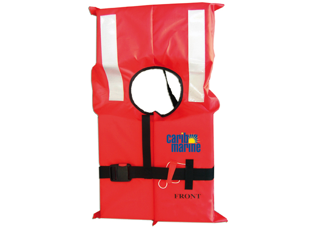 Life Vest, Adult >40kg Orange ISO-150N VIP Coastal