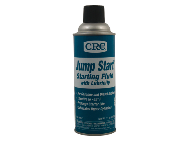 Starting Fluid, with Lubricity Jump Start 11oz Aerosol