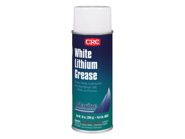 Grease, White Lithium Marine 10oz Aerosol