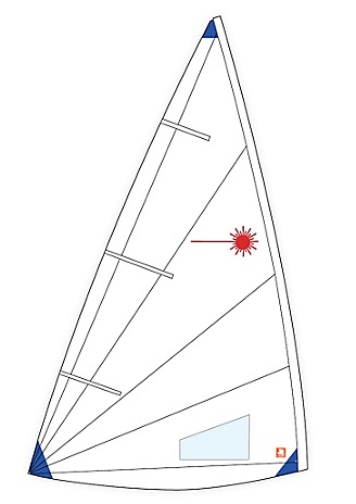 Training Sail, Laser Radial 5.7