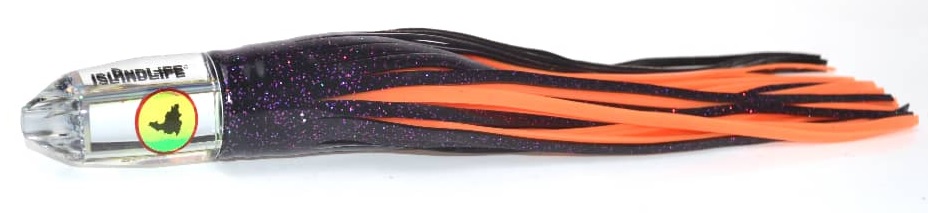 Lure, Scud 8" Black/Orange