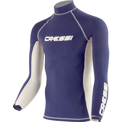 Rash Guard, Men's L/S Blue