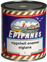 Enamel Paint, Eggshell White 750ml