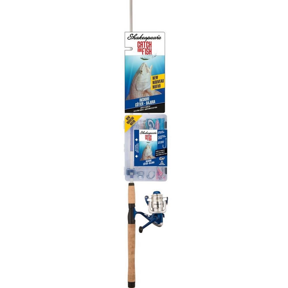 Rod/Reel, Catch More Fish 7' Medium Sz35