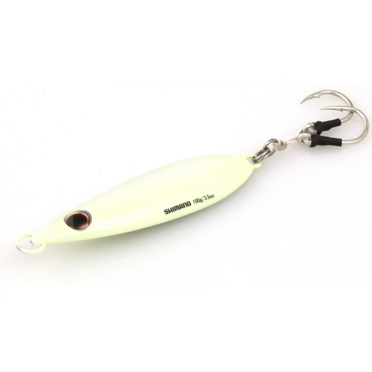 Jig, Butterfly Flat-Fall 300g Super Glo