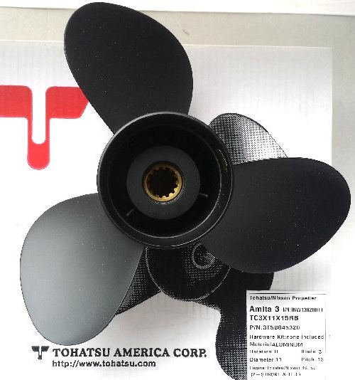 Propeller, 3 Blade Ø:11.1 Pitch:15 for MFS40-60