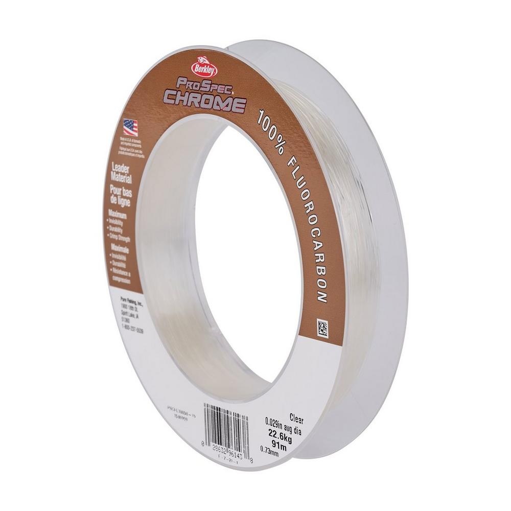 Line, ProSpec Chrome 100% 20lb 25Yd Spool Clear