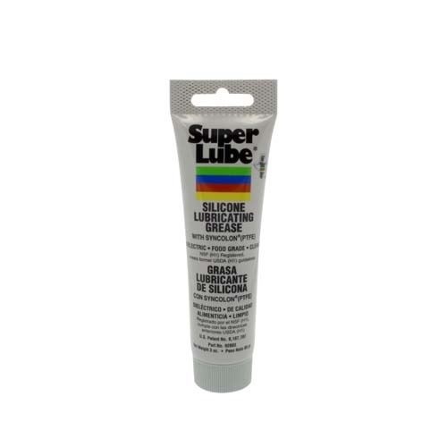 Grease, Silicone Lubricating Translucent White Tube 3oz