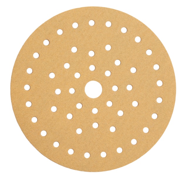 Sanding Disc, 5" Grip G:220 42Hole Gold