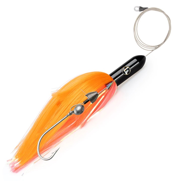 Lure Skirt, Torpedo Jimmy Rigged 12" 6oz B-Liner