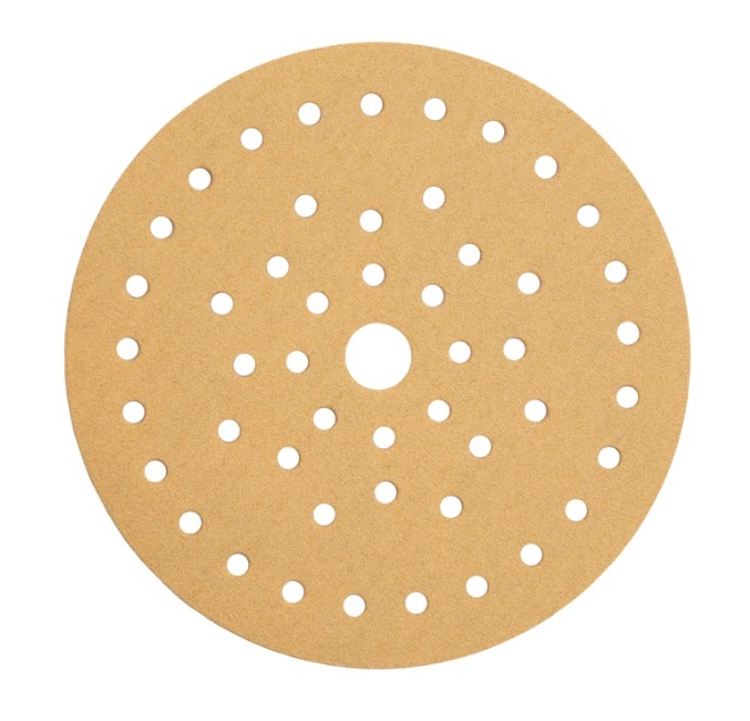 Sanding Disc, 5" Grip G:220 42Hole Gold