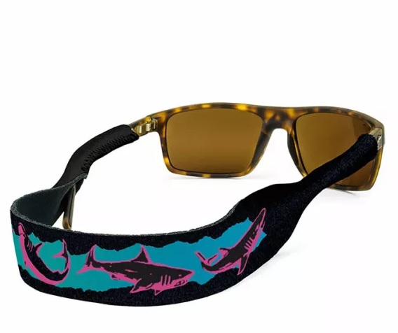 Glasses Strap, Print Sharks Retro XL