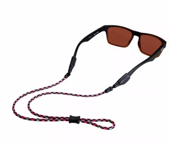 Glasses Strap, Terra System Adjustable XXL Neon Pink Multi