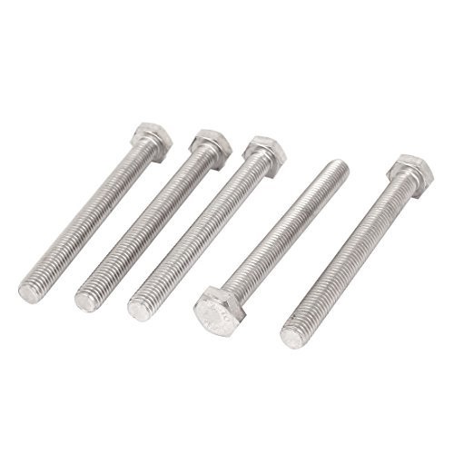 Hex Head Screw, Stainless Steel A4 M8 x 25 Full Thread