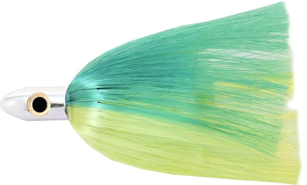 Lure, Tracker Troll 4-1/4" 3/4oz Chrome/Green/Yellow