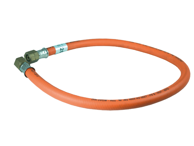 Hose Kit, Gas Orange 2xSwiv.Port:1/4" Length:60cm