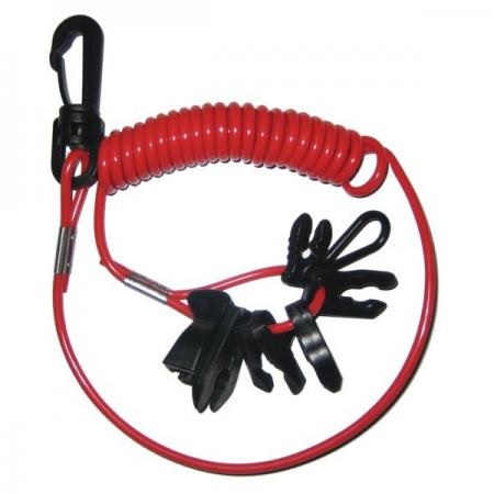 Stop Key, Universal for Kill Switch with Lanyard