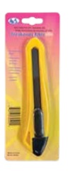 Utility Knife, Retractable Heavy Duty Carded 1Pk