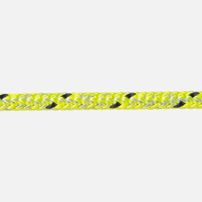 Dyneema Rope, Excel Racing 5mm Lime/Grey per Foot