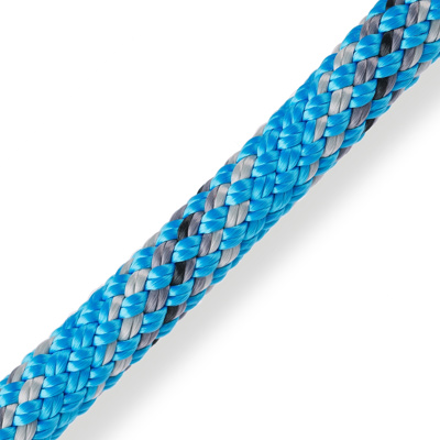 Dyneema Rope, D2 Club 10mm Blue per Foot