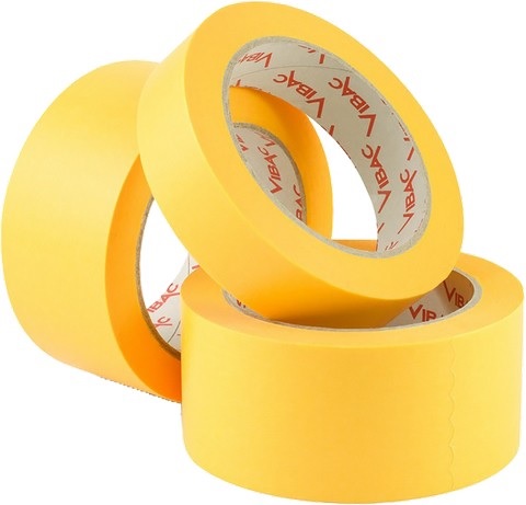 Masking Tape, Painter's Washi Yellow Width:24mm Length:55m