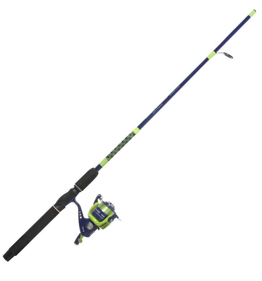 Rod/Reel, Spinning Sz:30 6' Blue/Chartreuse