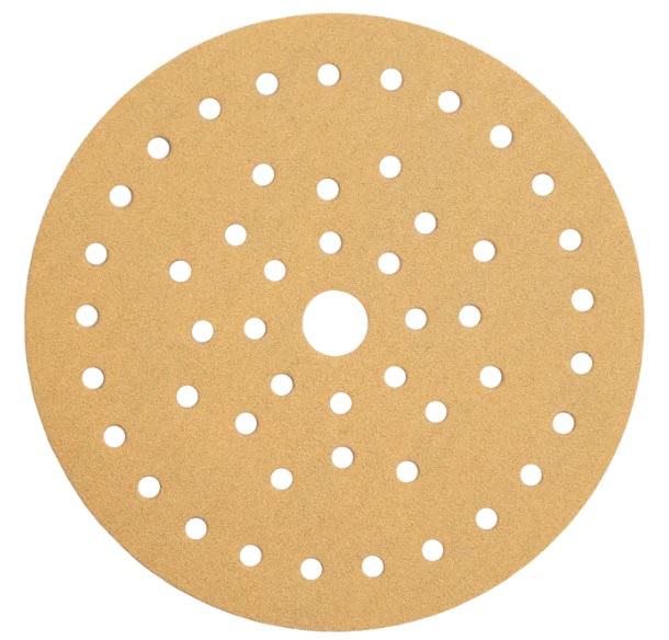 Sanding Disc, 5" Grip G:320 42Hole Gold