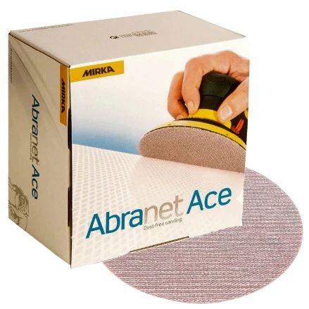 Sanding Disc, 6" Abranet ACE Mesh Grip G:120