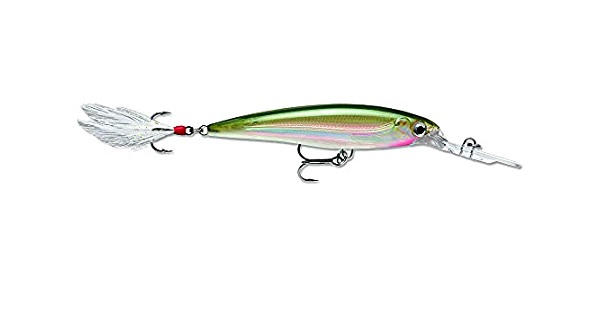 Lure, X-Rap Deep Crankbait Suspending 4" 7/16oz Olive Green