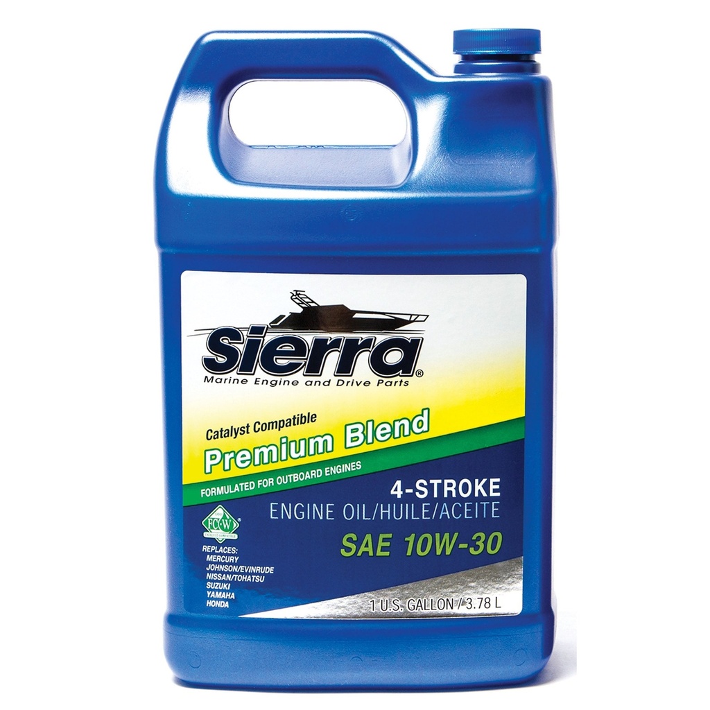 Motor Oil, Premium Blend SAE:10W-30 4-Stroke Gallon