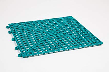 Dri-Dek Flooring Teal 1'x1' Square Interlocking