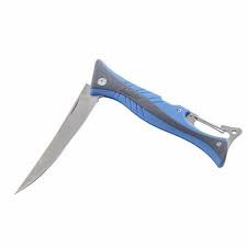 Knife, Fillet 4" Folding Blue