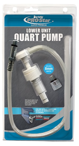 Stirrup Pump, Lower-Unit to Quart with 8mm Adaptor